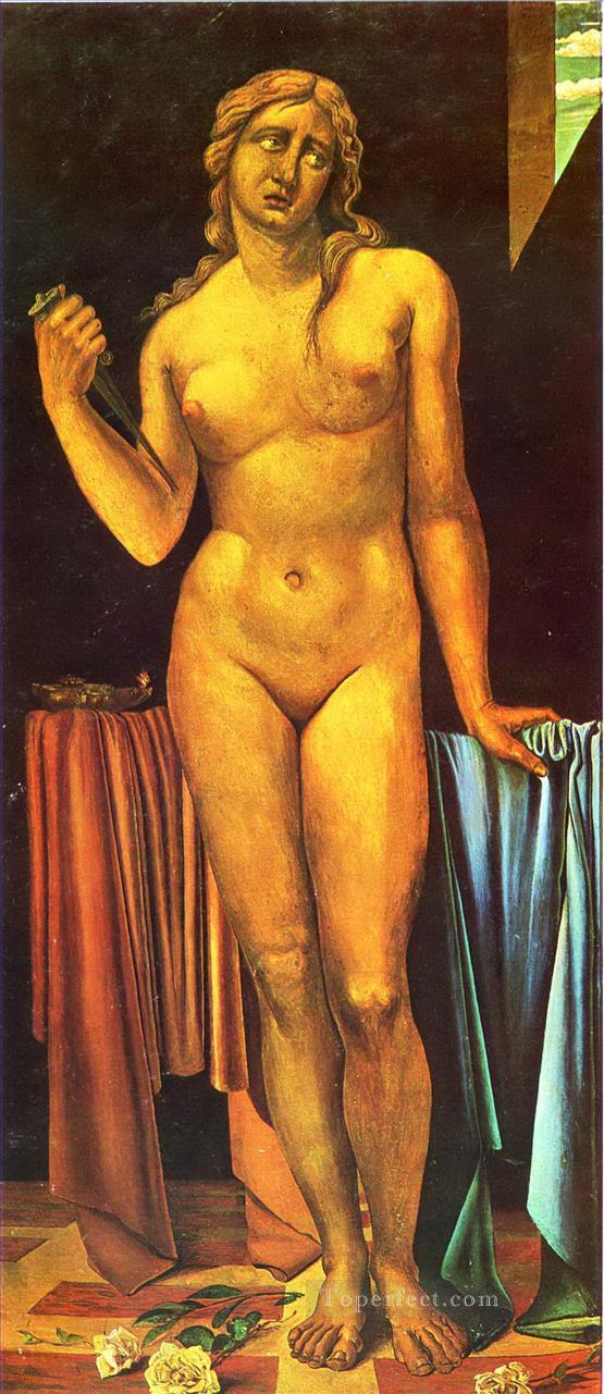 ルクレシア 1922 ジョルジョ・デ・キリコ 形而上学的シュルレアリスム油絵